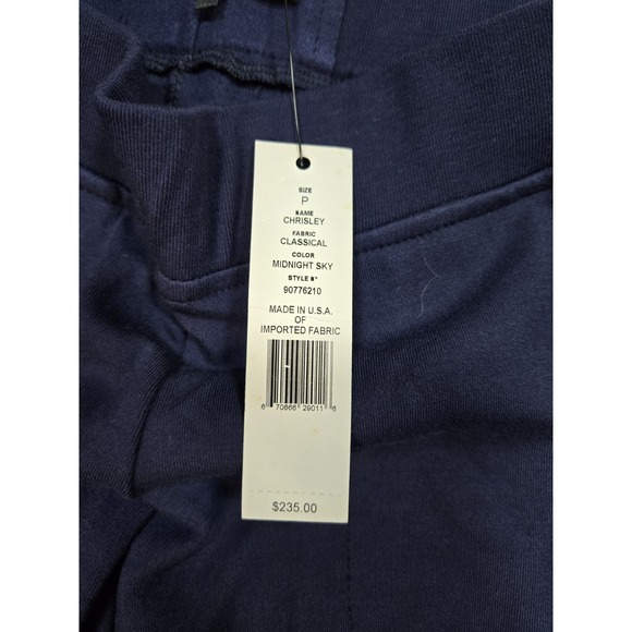 Theory Chrisley Classical Navy Skinny Pant Size P‎ (S) Pockets Bodycon Soft New - Picture 3 of 11